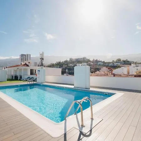 Studio With Swimming Pool And Balcony * Пуэрто-де-ла-Крус